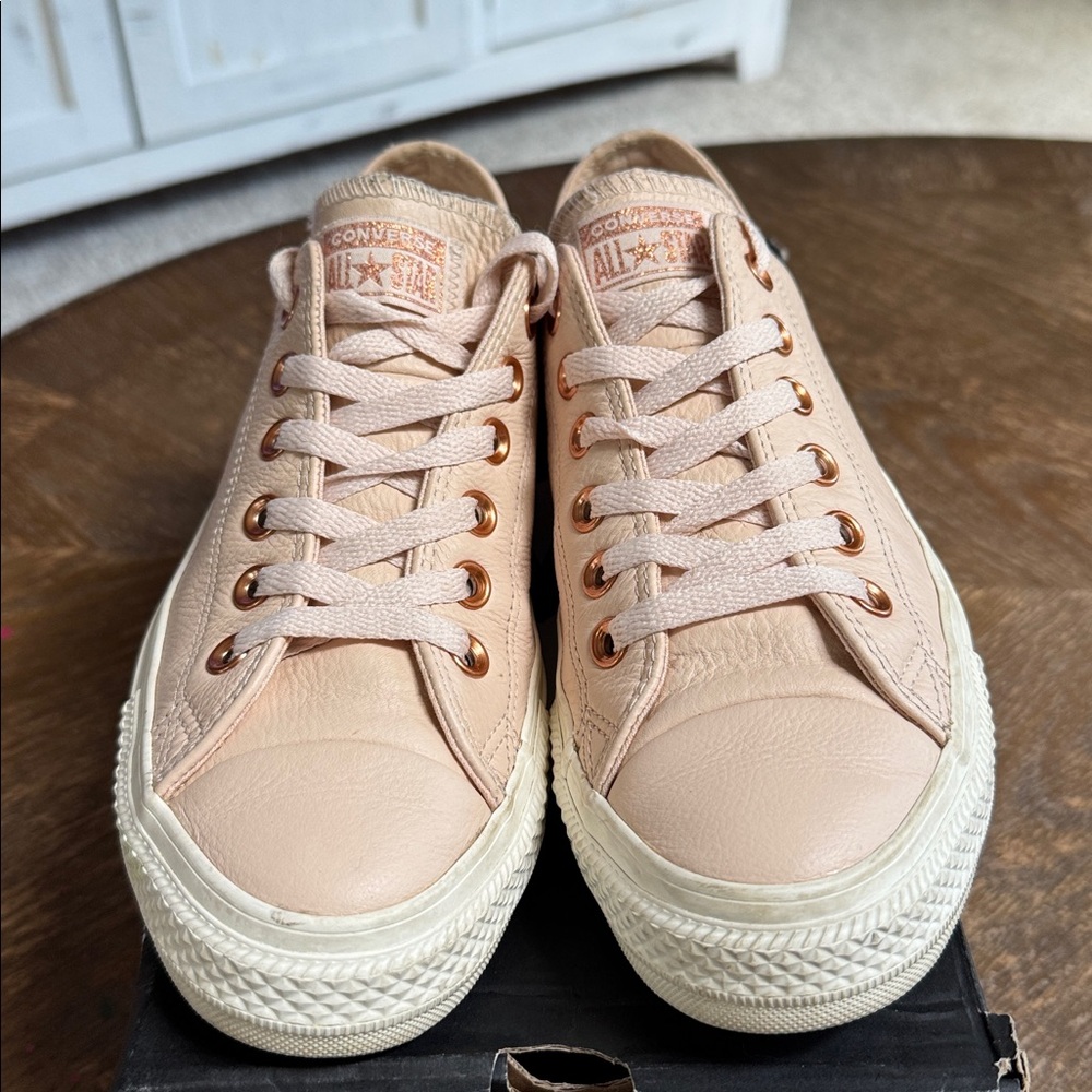 Converse All Star Pastel Rose Leather